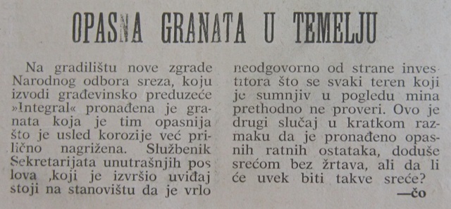 neeksplodirane avionske bombe