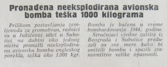 zaostale bombe ww II
