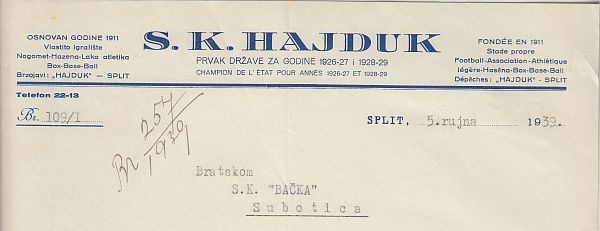 sk hajduk