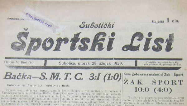 suboticki sportski list