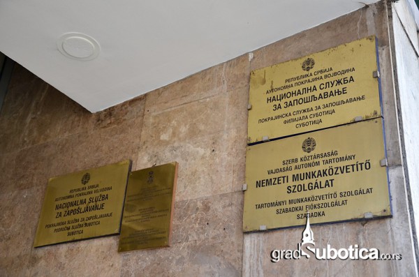 NSZ Socijalno penzijsko zaposljavanje subotica nezaposlenost