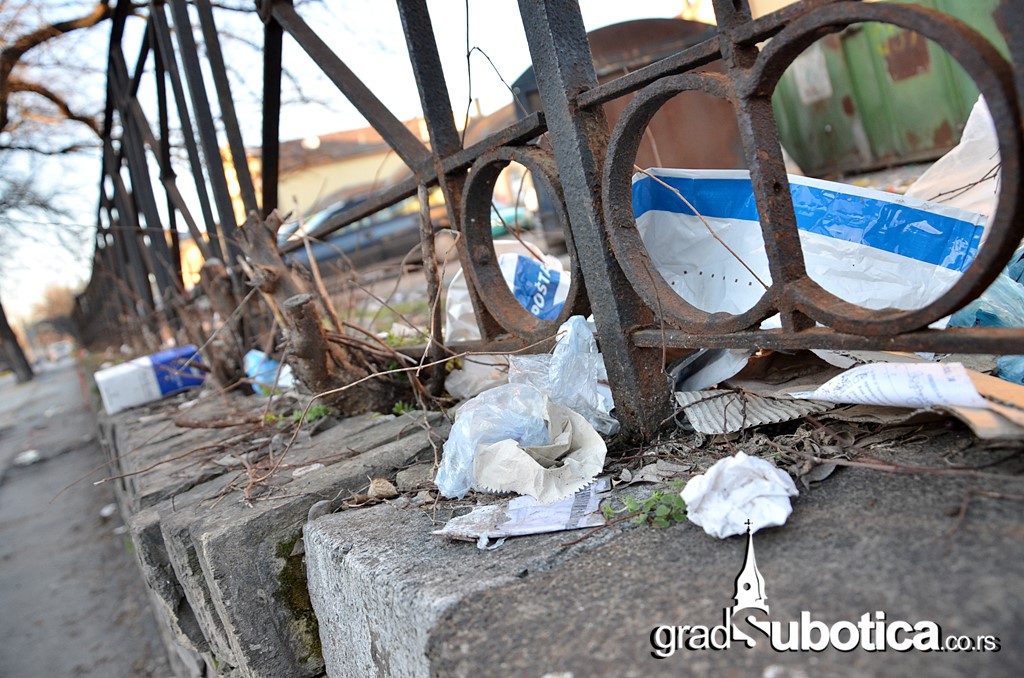 Cistoca i zelenilo Subotica smece necistoca
