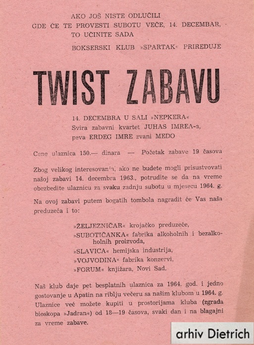 twist zabava nepker