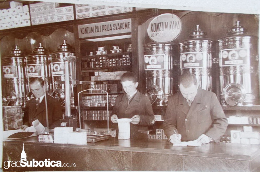 prodavnica kafe konzum subotica